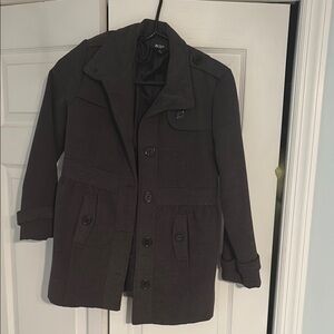 BCX youth Dark Gray Military Jacket